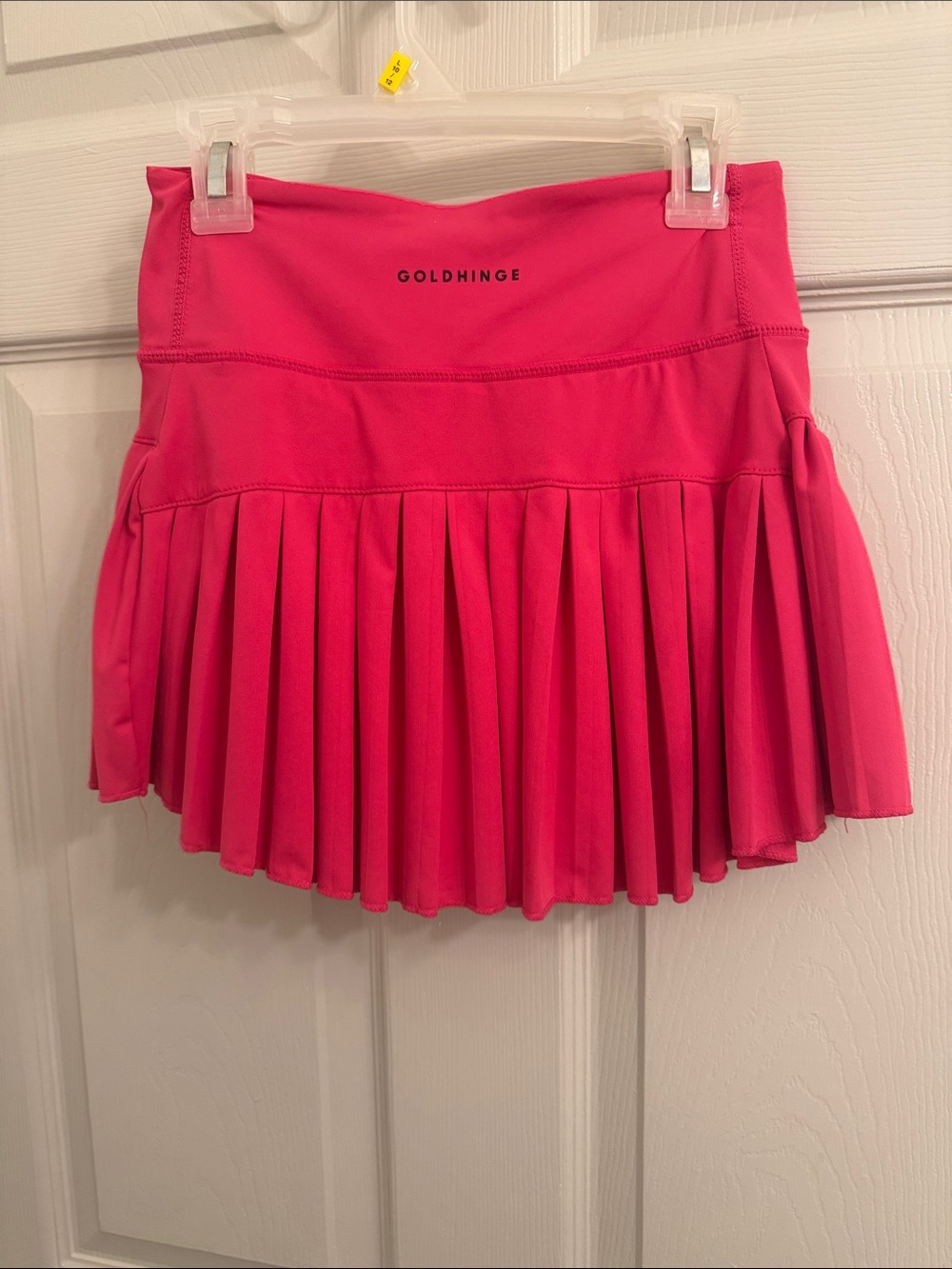 Gold hinge Women’s Pleated Active Skort - Pink - Picture 2 of 2